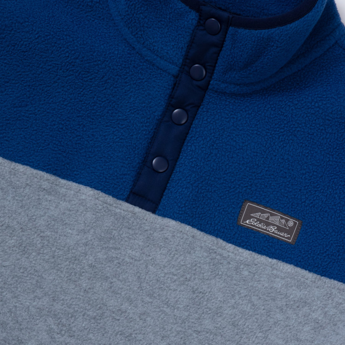 Kids Boys Quest Fleece 1/4-Zip Jacket | Eddie Bauer