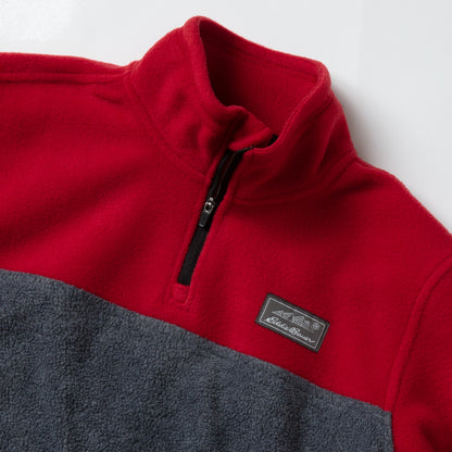 Kids Boys Quest Fleece 1/4-Zip Jacket | Eddie Bauer