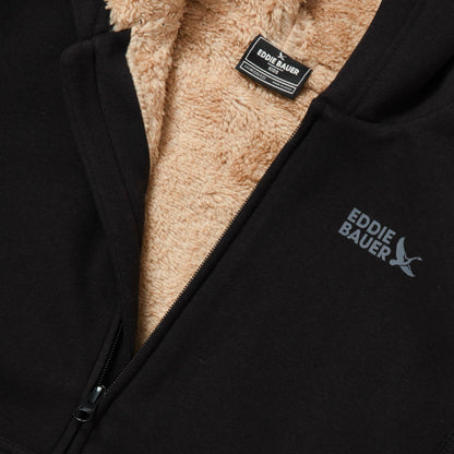 Kids Boys Camp Fleece Faux Shearling Hoodie | Eddie Bauer