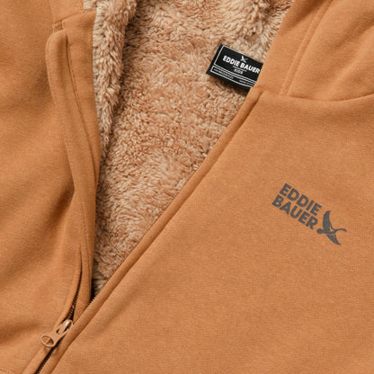 Kids Boys Camp Fleece Faux Shearling Hoodie | Eddie Bauer