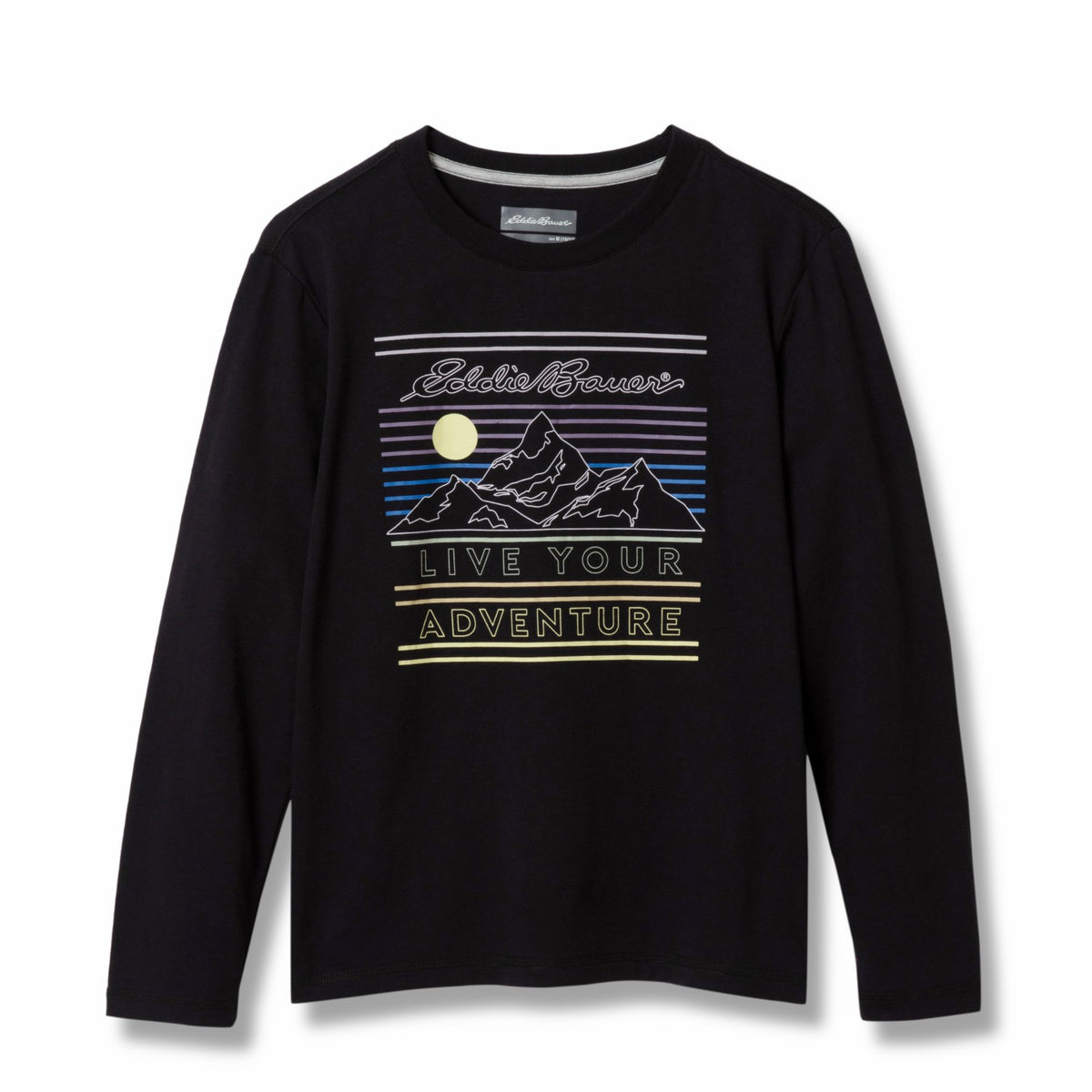 Kids Boys Graphic Long-Sleeve T-Shirt | Eddie Bauer