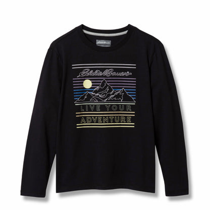 Kids Boys Graphic Long-Sleeve T-Shirt | Eddie Bauer