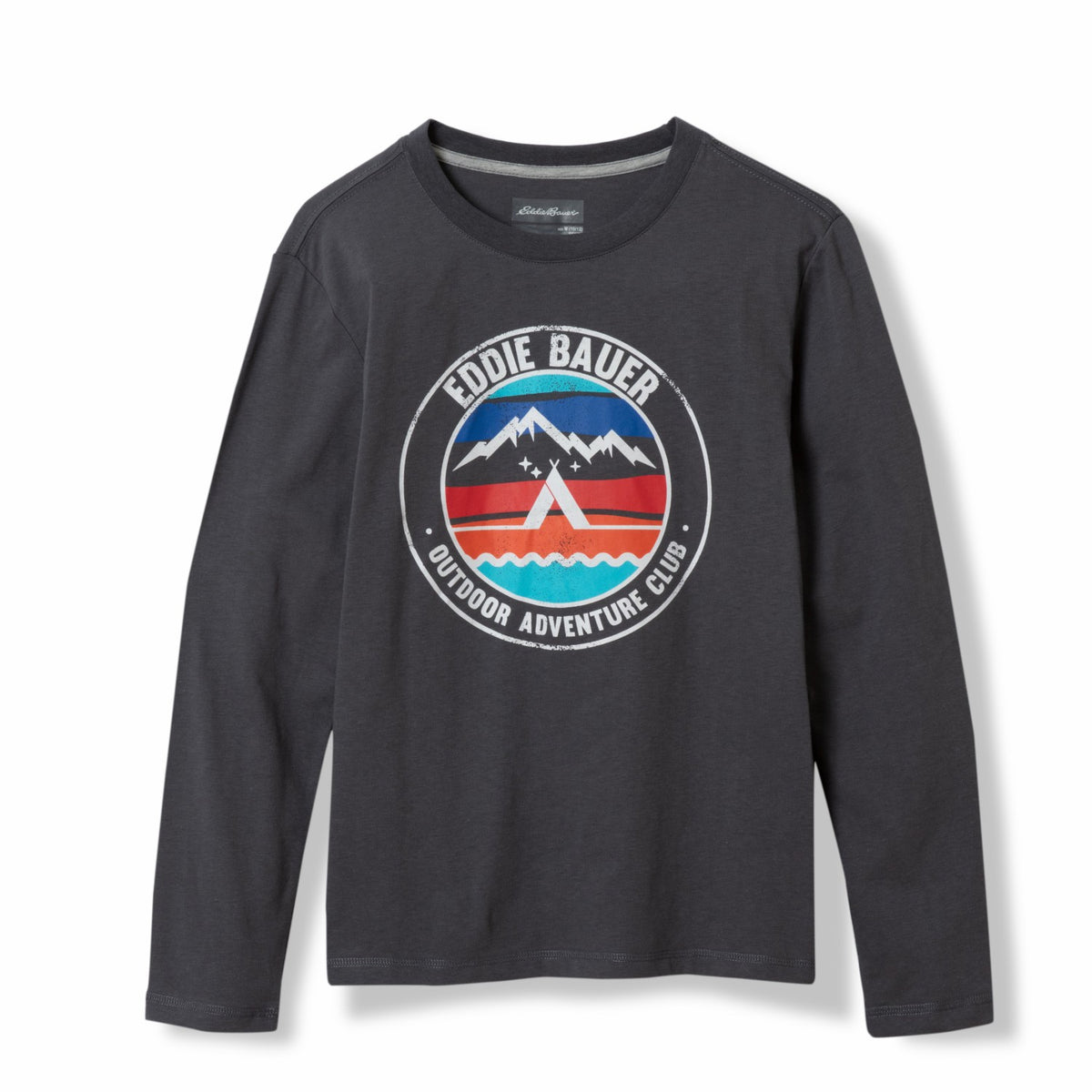 Kids Boys Graphic Long-Sleeve T-Shirt | Eddie Bauer