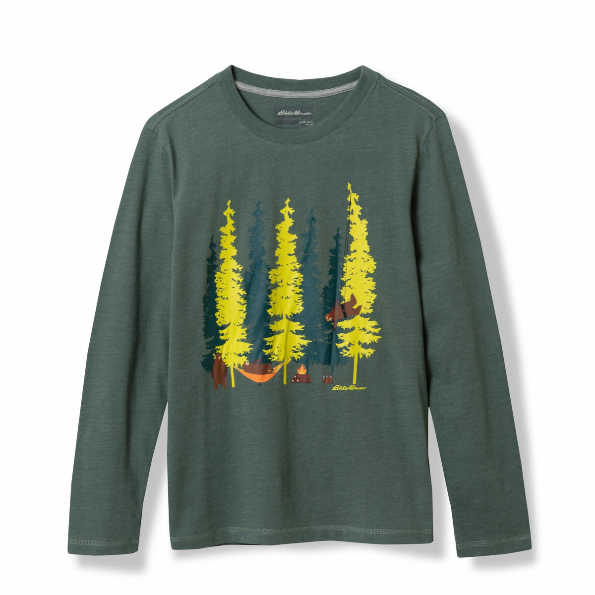 Kids Boys Graphic Long-Sleeve T-Shirt | Eddie Bauer