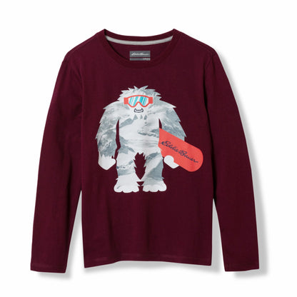 Kids Boys Graphic Long-Sleeve T-Shirt | Eddie Bauer