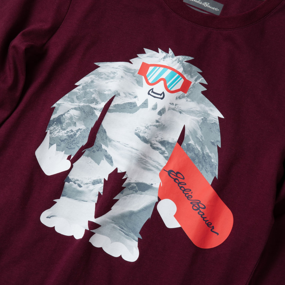 Kids Boys Graphic Long-Sleeve T-Shirt | Eddie Bauer