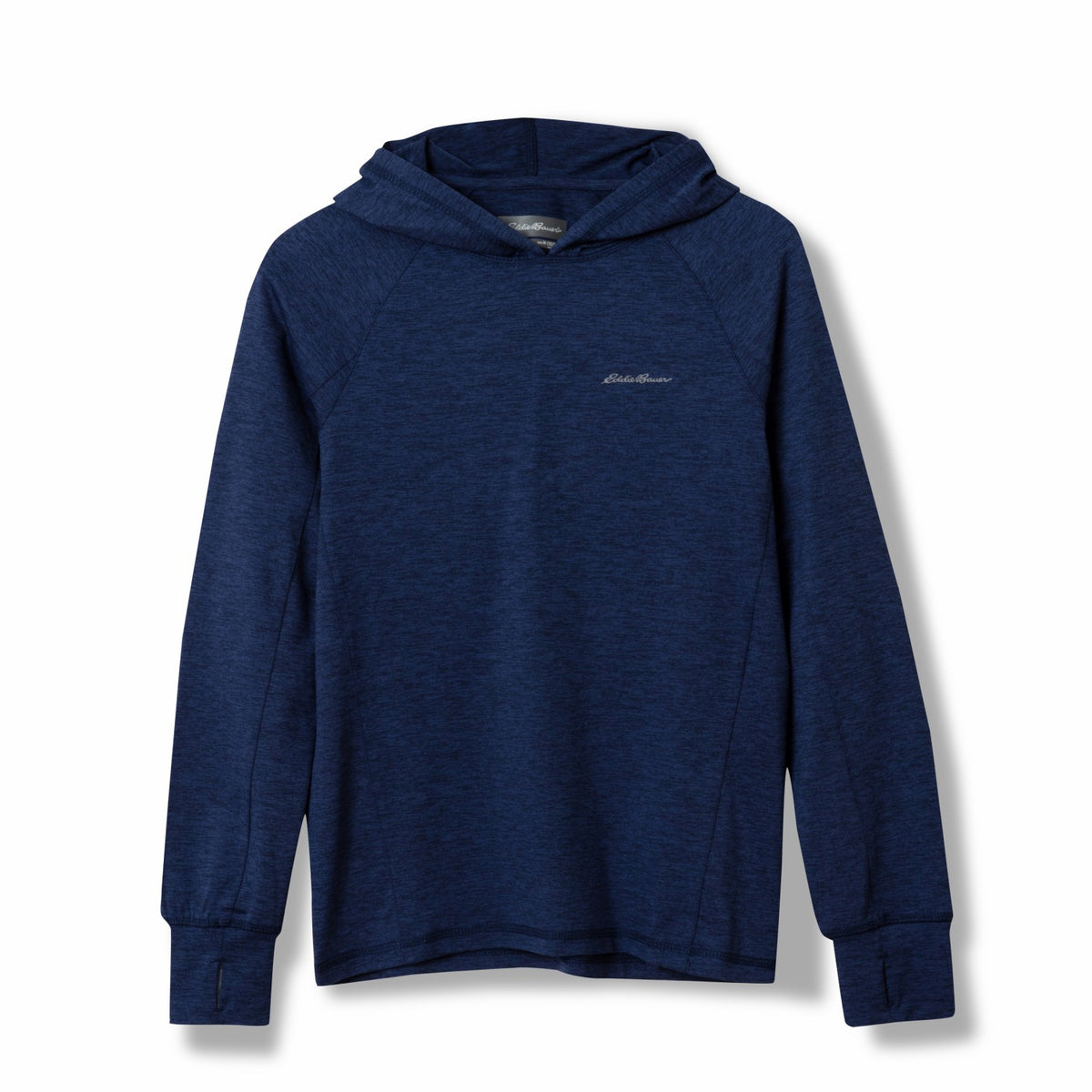 Kids Boys Boulder Peak Long-Sleeve Hooded T-Shirt | Eddie Bauer