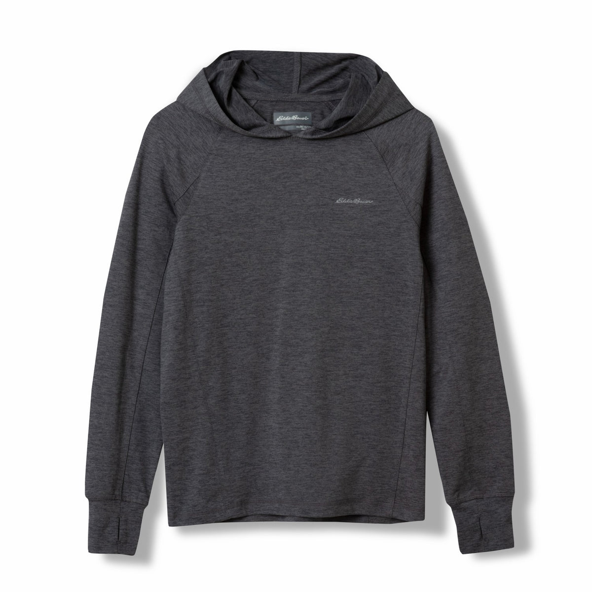 Kids Boys Boulder Peak Long-Sleeve Hooded T-Shirt | Eddie Bauer