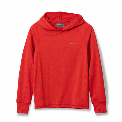 Kids Boys Boulder Peak Long-Sleeve Hooded T-Shirt | Eddie Bauer