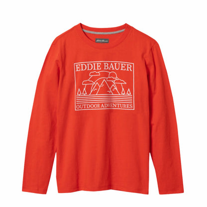 Kids Boys Graphic Long-Sleeve T-Shirt - 2 Pack | Eddie Bauer