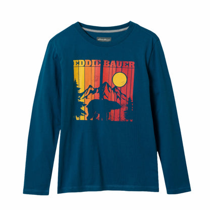 Kids Boys Graphic Long-Sleeve T-Shirt - 2 Pack | Eddie Bauer
