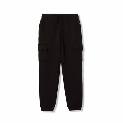 Kids Boys Camp Fleece Cargo Joggers | Eddie Bauer