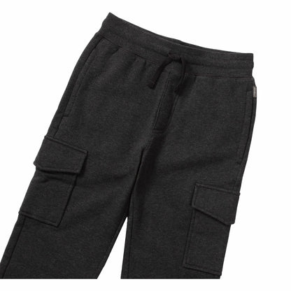 Kids Boys Camp Fleece Cargo Joggers | Eddie Bauer