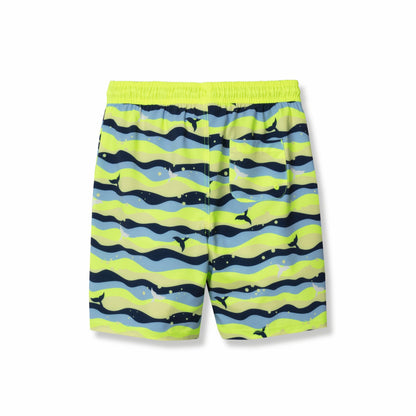 Kids Boys Sea Spray Printed Swim Shorts | Eddie Bauer