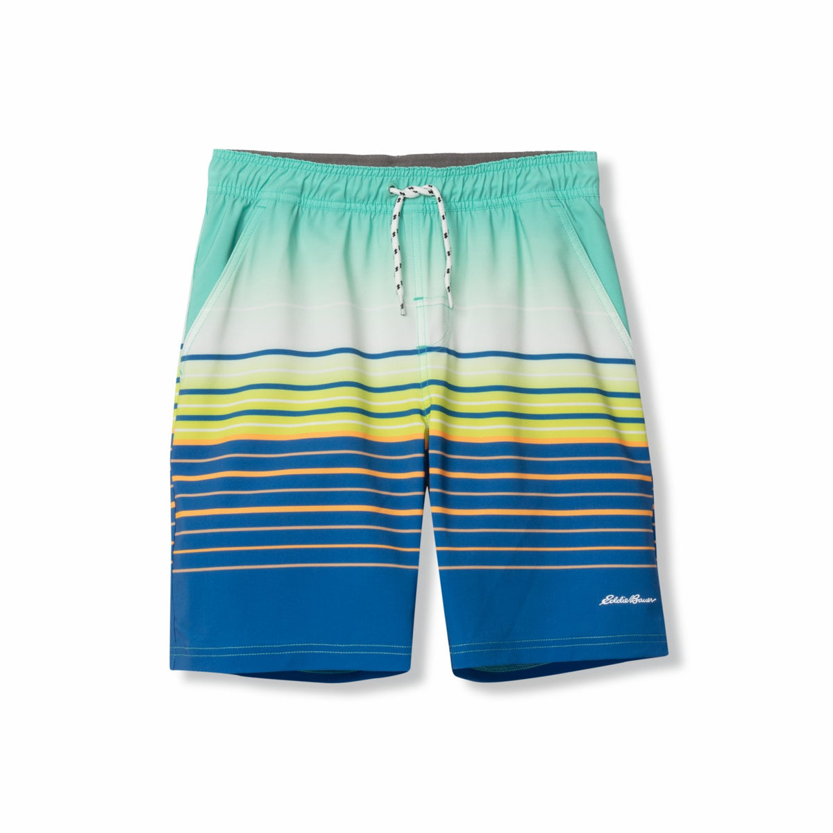 Kids Boys Sea Spray Printed Swim Shorts | Eddie Bauer