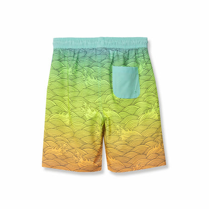 Kids Boys Sea Spray Printed Swim Shorts | Eddie Bauer