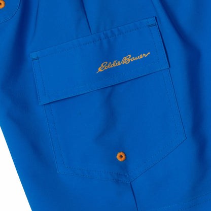 Kids Boys Sea Spray Swim Shorts - Solid | Eddie Bauer