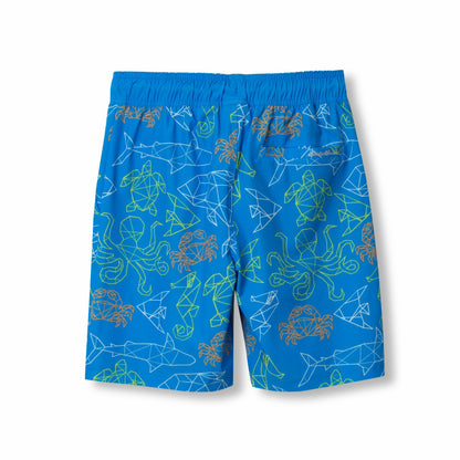 Kids Boys Sea Spray Printed Swim Shorts | Eddie Bauer