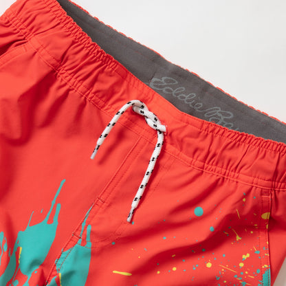 Kids Boys Sea Spray Printed Swim Shorts | Eddie Bauer
