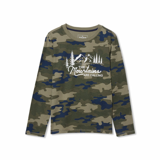 Boys Graphic Long Sleeve Tee | Eddie Bauer