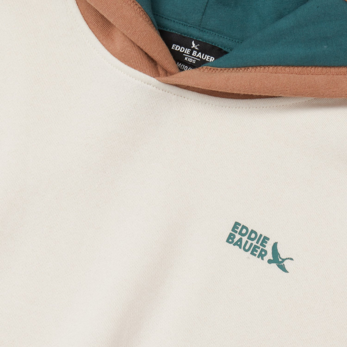 Boys Graphic Camp Fleece Hoodie | Eddie Bauer