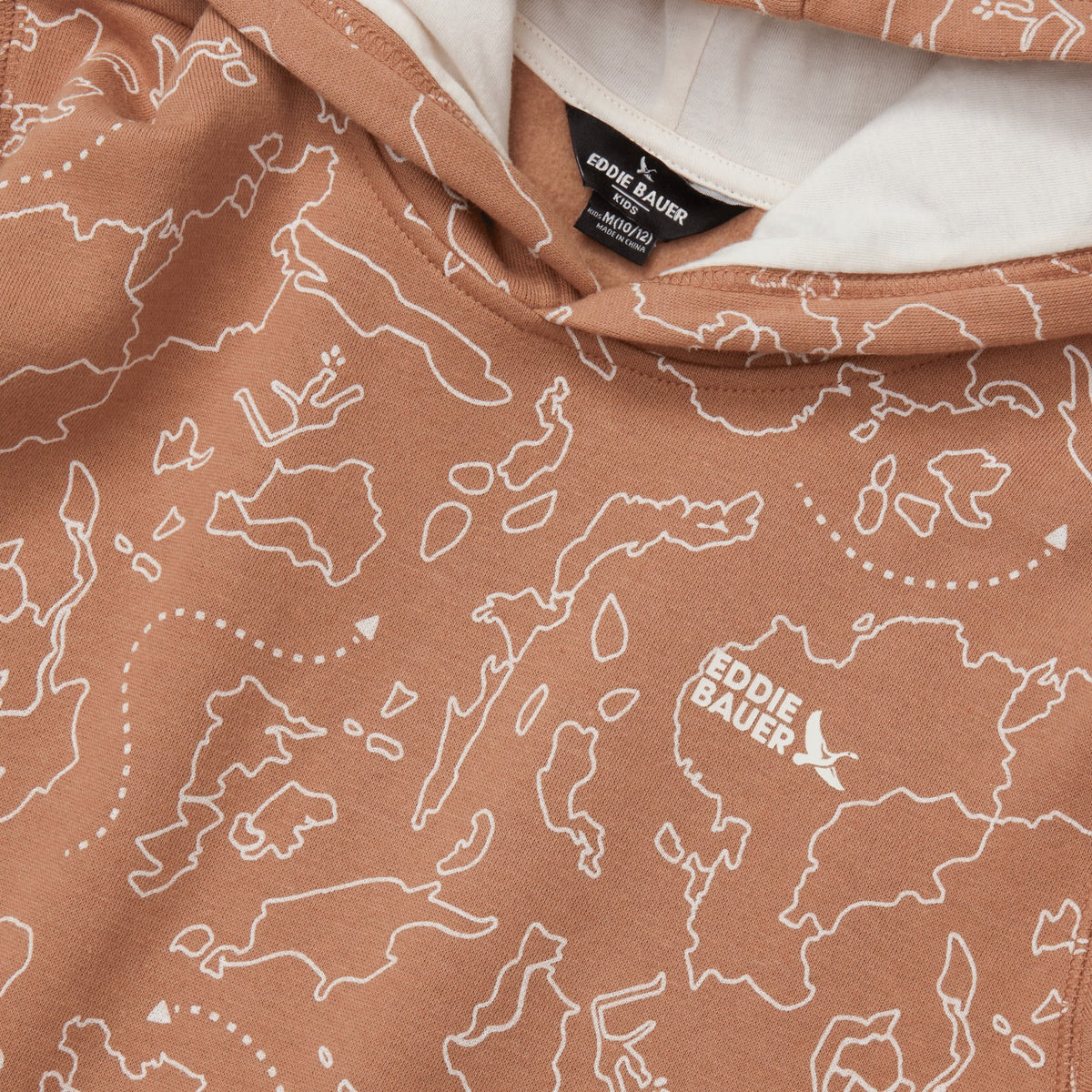 Boys Graphic Camp Fleece Hoodie | Eddie Bauer