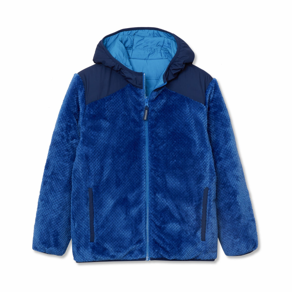 Boys Deer Harbor Reversible Hooded Jacket | Eddie Bauer
