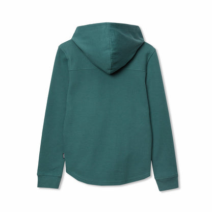 Boys Basin Thermal Hooded Button Down | Eddie Bauer