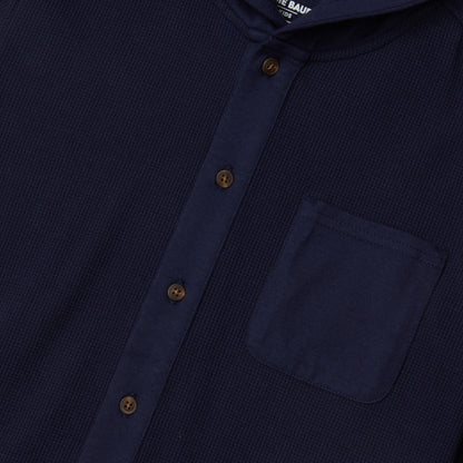 Boys Basin Thermal Hooded Button Down | Eddie Bauer