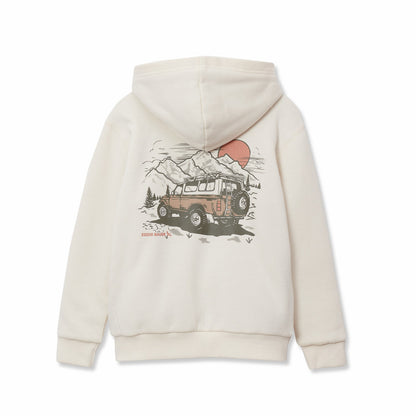 Boys Camp Fleece Faux Shearling-Lined Hoodie | Eddie Bauer