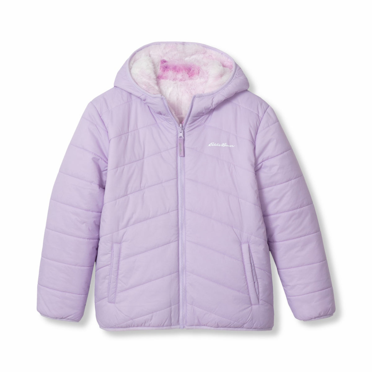 Kids Girls Deer Harbor Reversible Hooded Jacket | Eddie Bauer