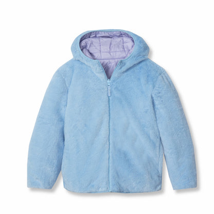 Kids Girls Deer Harbor Reversible Hooded Jacket | Eddie Bauer