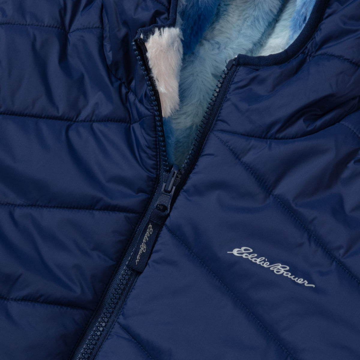 Kids Girls Deer Harbor Reversible Hooded Jacket | Eddie Bauer