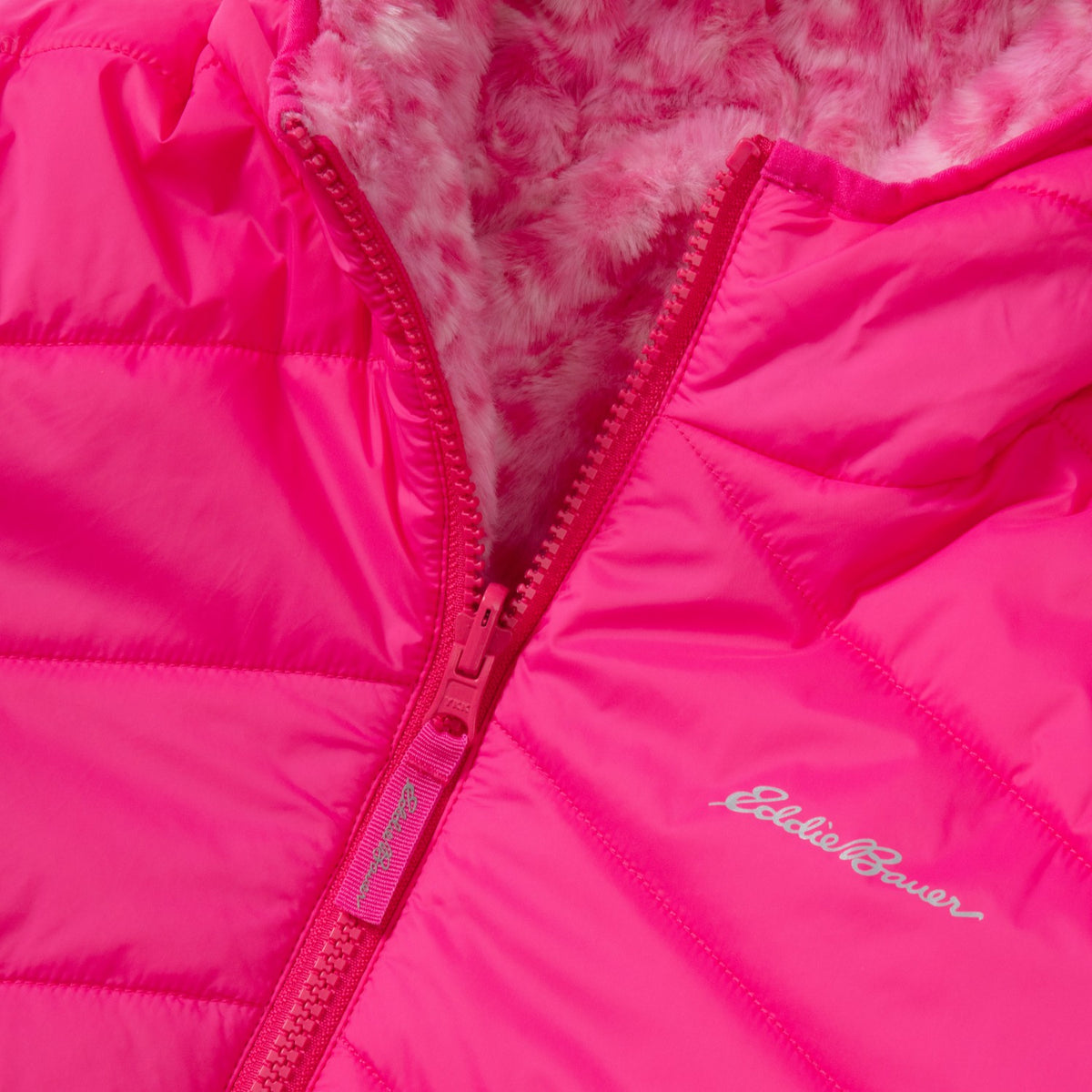 Kids Girls Deer Harbor Reversible Hooded Jacket | Eddie Bauer