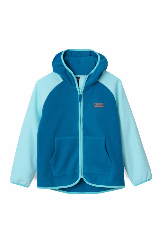 Kids Girls Quest Fleece Hooded Jacket | Eddie Bauer
