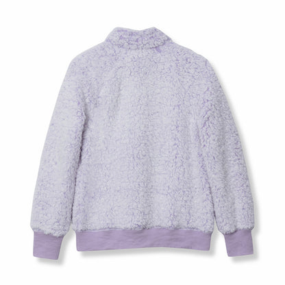 Kids Girls Fireside Plush 1/4 Zip | Eddie Bauer