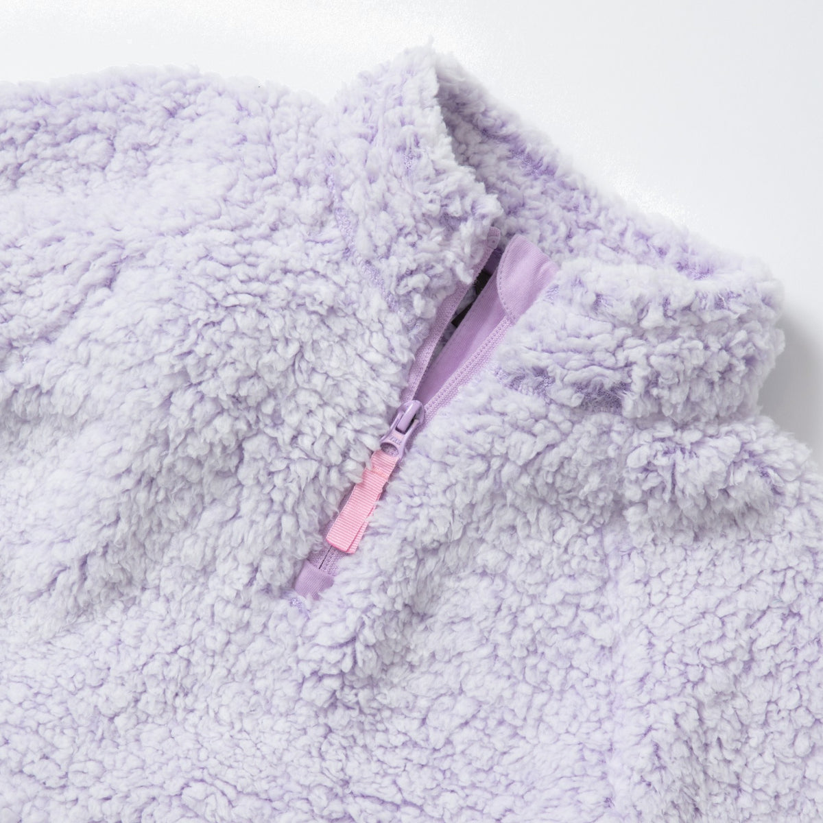 Kids Girls Fireside Plush 1/4 Zip | Eddie Bauer