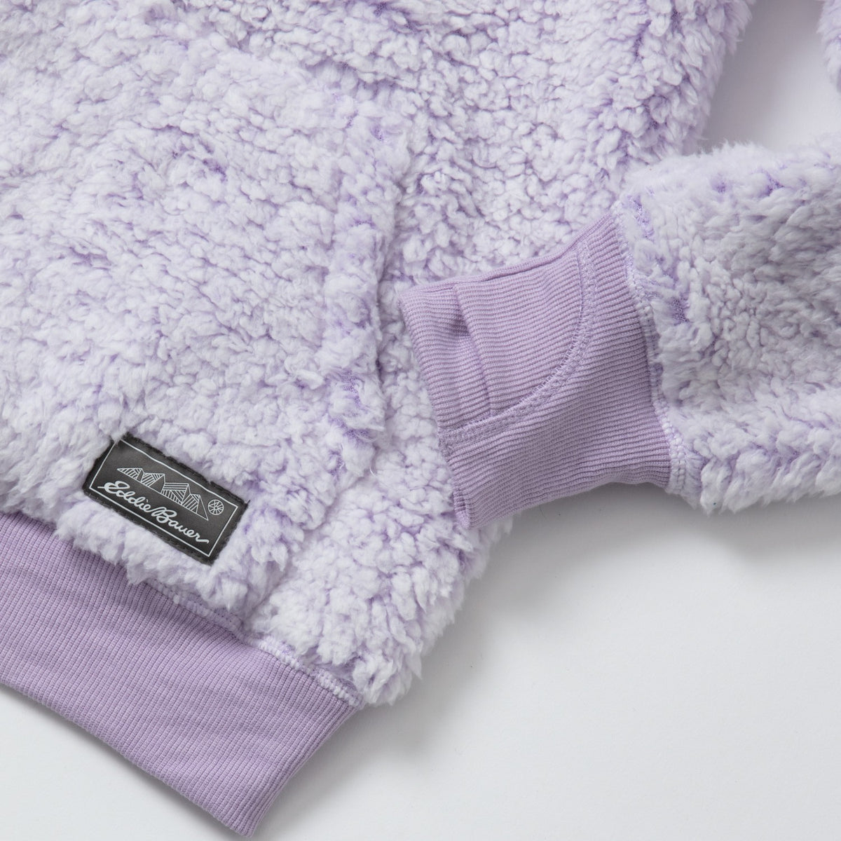 Kids Girls Fireside Plush 1/4 Zip | Eddie Bauer
