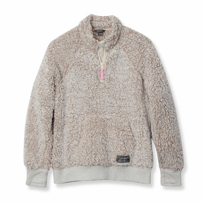 Kids Girls Fireside Plush 1/4 Zip | Eddie Bauer