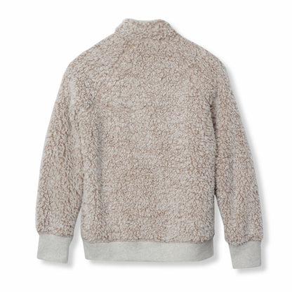Kids Girls Fireside Plush 1/4 Zip | Eddie Bauer
