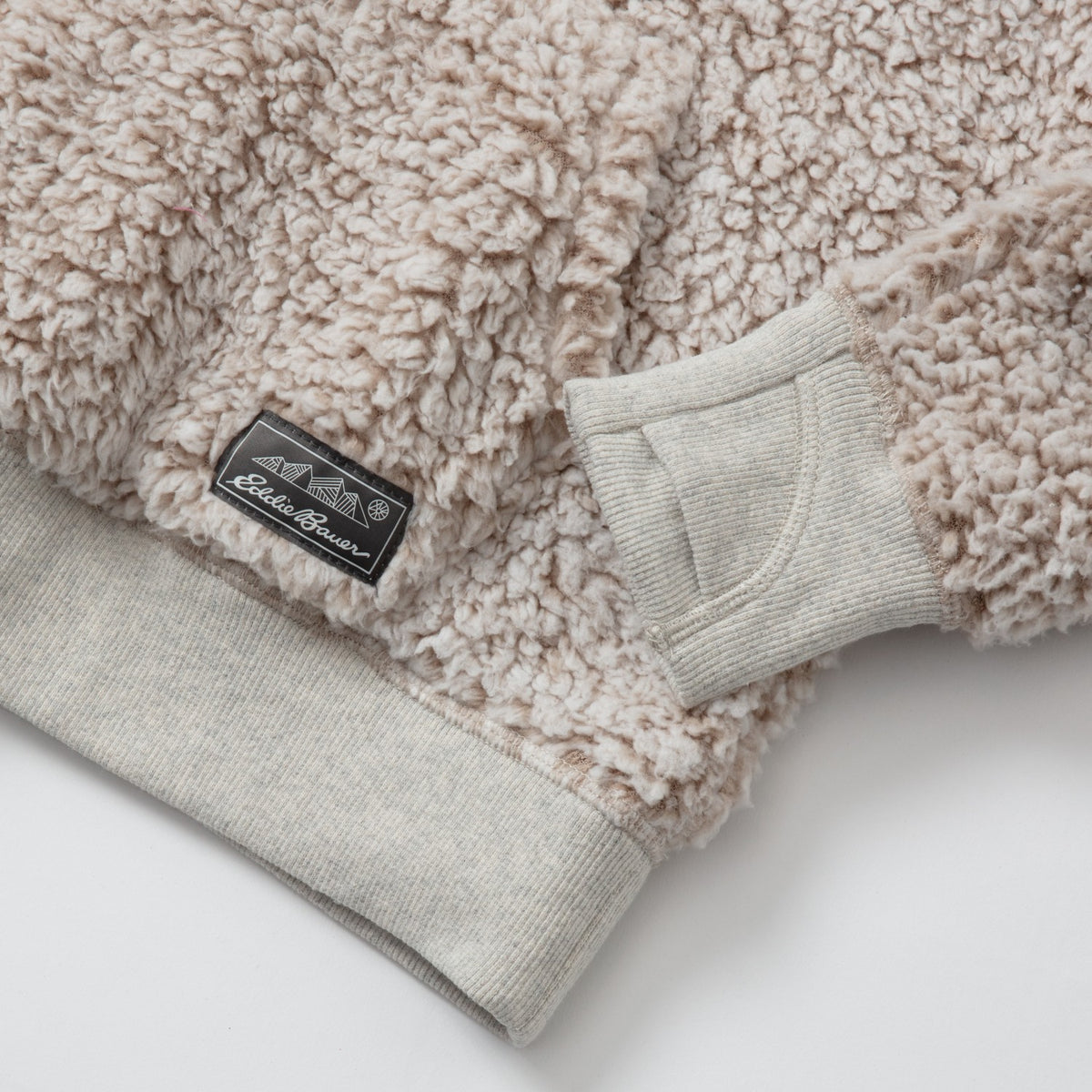 Kids Girls Fireside Plush 1/4 Zip | Eddie Bauer