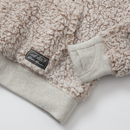 Kids Girls Fireside Plush 1/4 Zip | Eddie Bauer