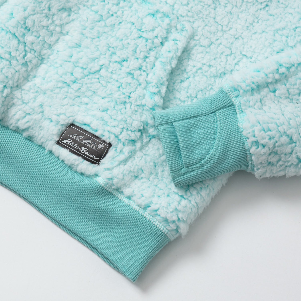 Kids Girls Fireside Plush 1/4 Zip | Eddie Bauer