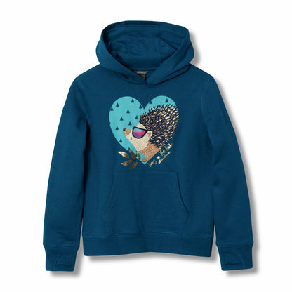 Kids Girls Graphic Camp Fleece Hoodie | Eddie Bauer