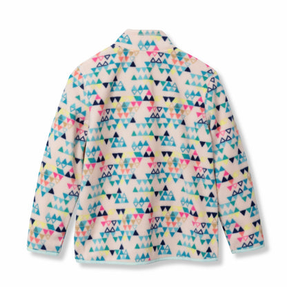 Kids Girls Quest Fleece 1/4-Zip - Print | Eddie Bauer