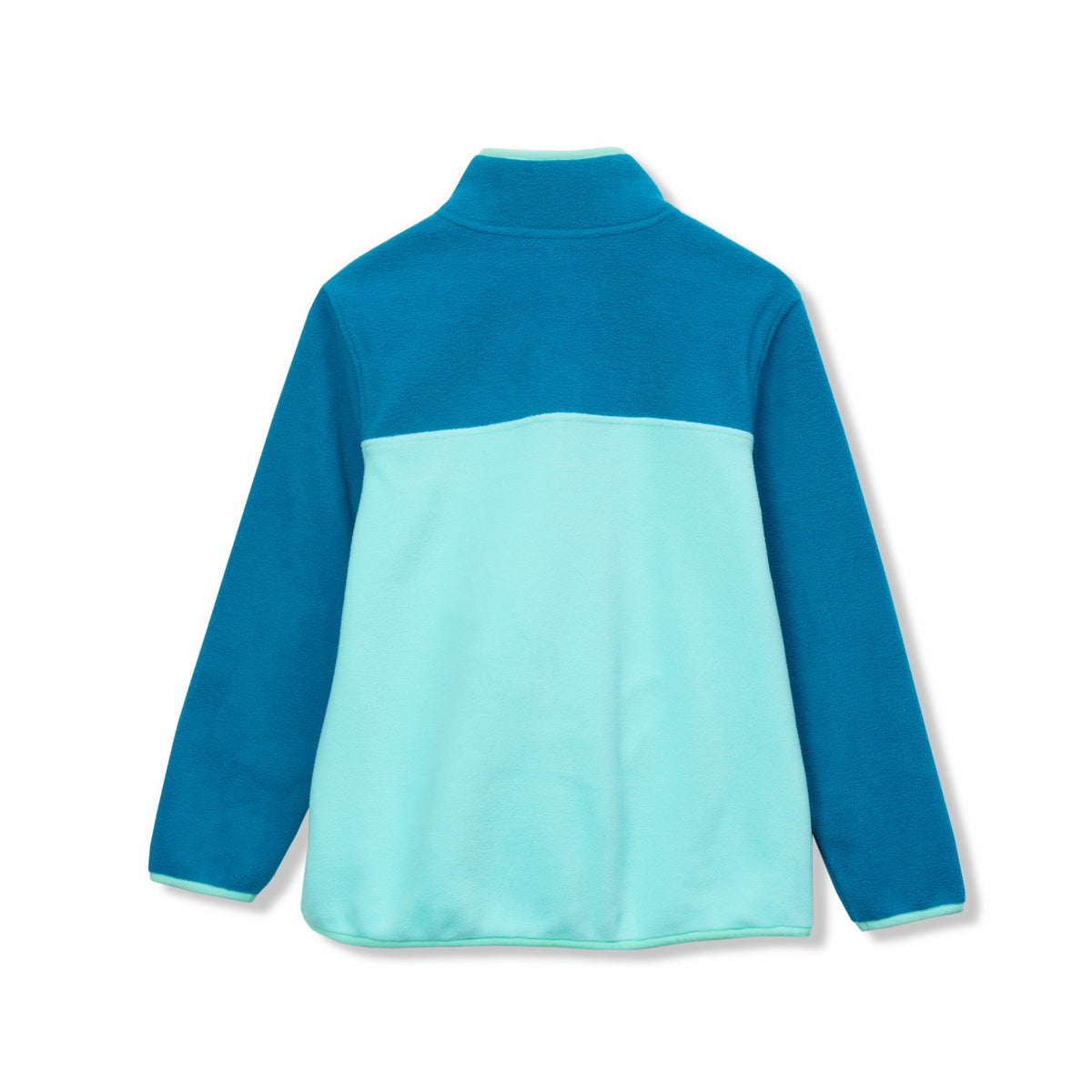 Kids Girls Quest Fleece Snap Neck Pullover | Eddie Bauer