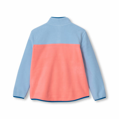 Kids Girls Quest Fleece Snap Neck Pullover | Eddie Bauer