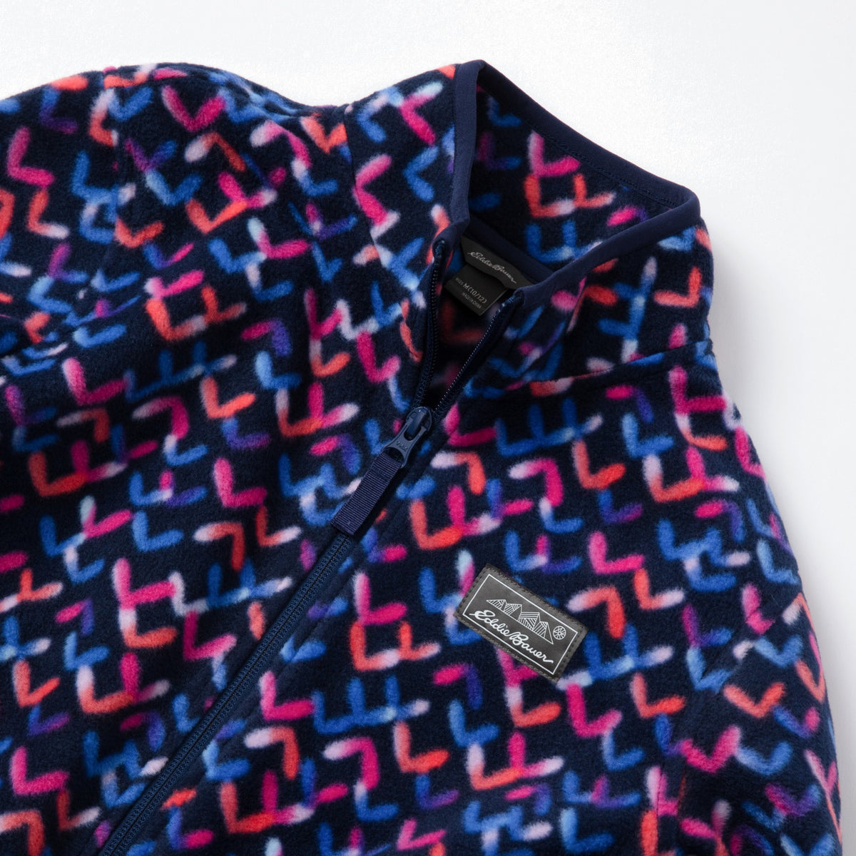 Kids Girls Quest Fleece Full Zip Jacket - Print | Eddie Bauer