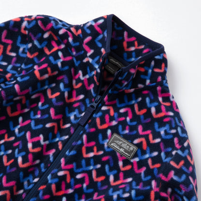 Kids Girls Quest Fleece Full Zip Jacket - Print | Eddie Bauer