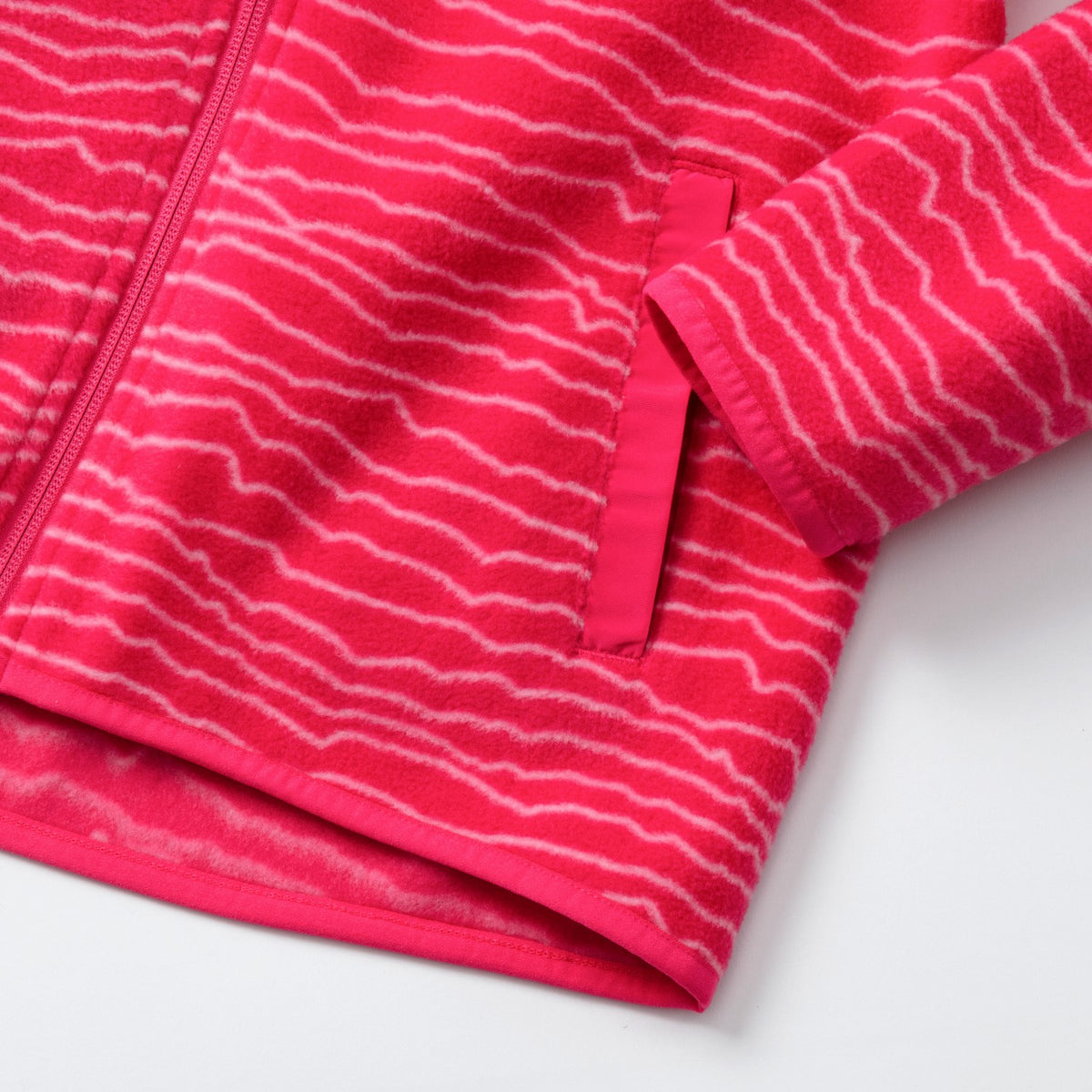 Kids Girls Quest Fleece Full Zip Jacket - Print | Eddie Bauer